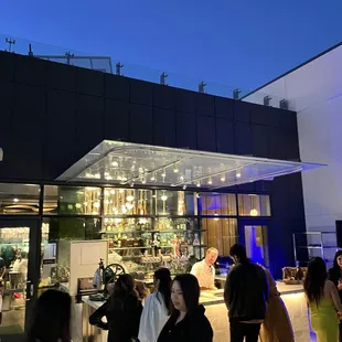 Rooftop bar