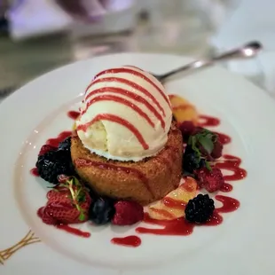 warm butter cake...OMG delish