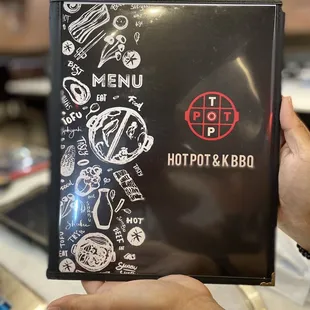 the menu