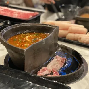Half Hot Pot, Half Grill  @phidingthefam