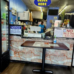 interior, sushi and sashimi