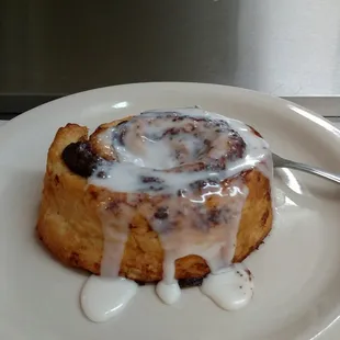 We have cinnamon rolls daily!