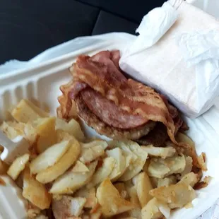 Meat Platter,  no eggs..yum