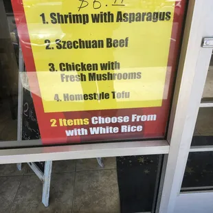 Fridays Meal Specials