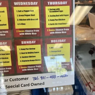 Specials