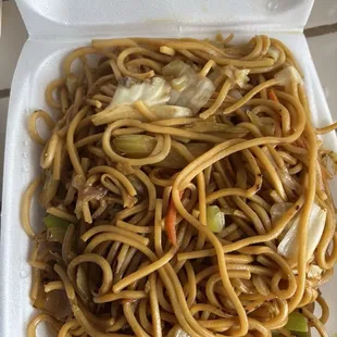 Veggie chow mein