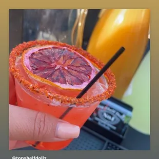 Grapefruit margarita