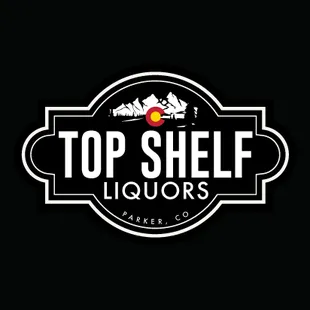 top shelf liquors logo