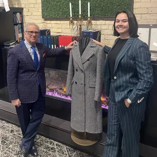 Alysha is the youngest member of the team but still has 8 years of experience as a custom clothier