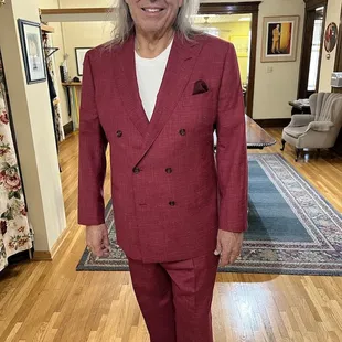 Sheldon Bryant getting ready to stun them at the inauguration