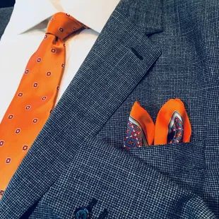 Loro Piana silk wool linen with Tino Cosma tie