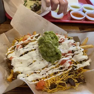 Carne Asada Top Shelf Fries