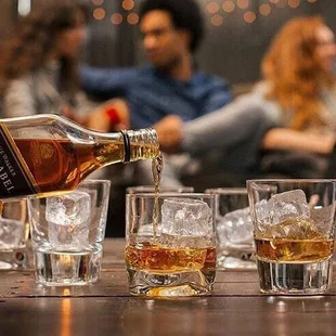 BLACK LABEL by JOHNNIE WALKER a perfect blend of scotch &amp; whisky