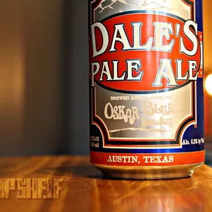 DALE'S PALE ALE by OSKAR BLUES Brewery! Available @TOPSHELF
