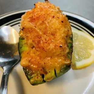 Baked avocado bomb$4.50