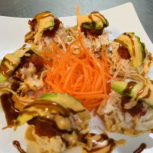 Spicy nachos 6 piece $5.95