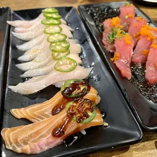 Yuzu Yellowtail, Crazy Salmon &amp; Garlic Tuna!
