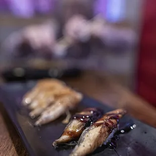 Unagi! Really fresh, and it wasn&apos;t drowning in unagi sauce like most AYCE places do. Awesome.