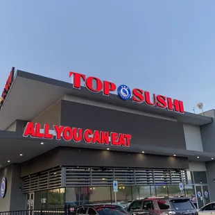 Outside of the restaurant