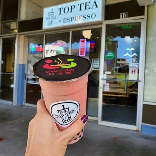 Strawberry Black Milk Tea