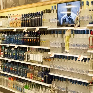 We have an extensive selection of vodkas from around the world!