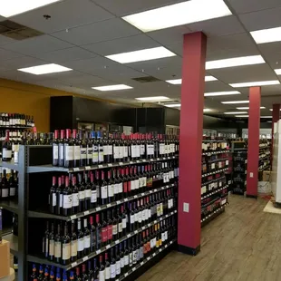Newly re-modeled to house even more wine, spirits, and cold craft beer!