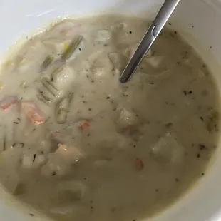 Clam chowder