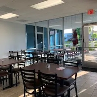 Inside of Sandwich shop