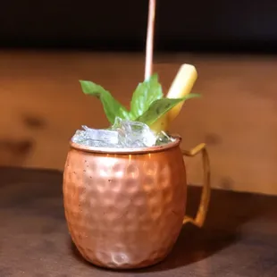 Thai mule ( happy hour top seller)