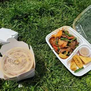 L6. Pad Kha Pow Lunch Special