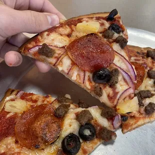 Gluten-free crust pizza