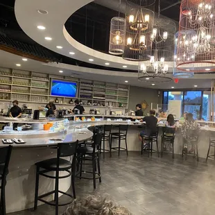 Seating and the conveyor belt