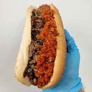 The ChoppedCheese Hero sub
