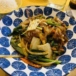 Drunken Noodles- Vegetarian