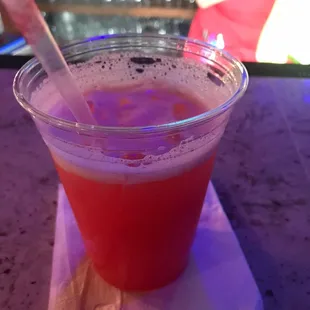 My favorite rum punch w/Wray nephew ..