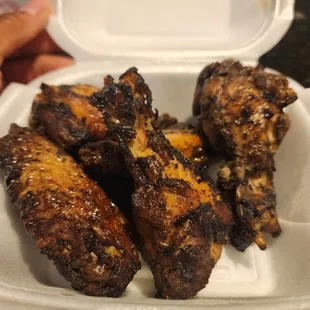 Jerk Wings to go