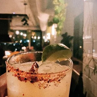 Spicy Skinny Margarita