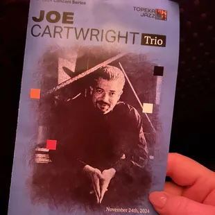 Joe is my fave KC based jazz pianist. He's so freaking amazing!!!