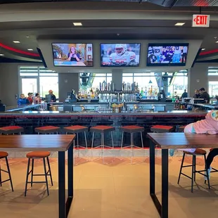a man sitting at a bar