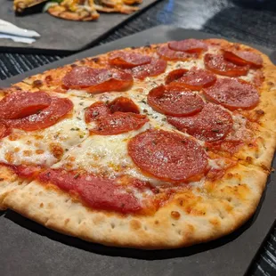 Pepperoni flatbread