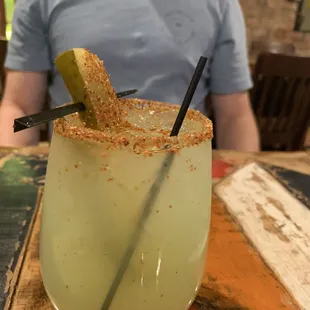 Cucumber margarita