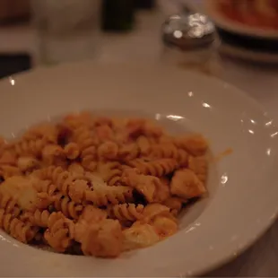 Fusilli alla Topo Gigio