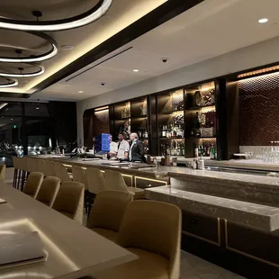 Bar area