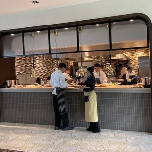 The kitchen