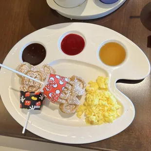 Mickey Waffle Dippers