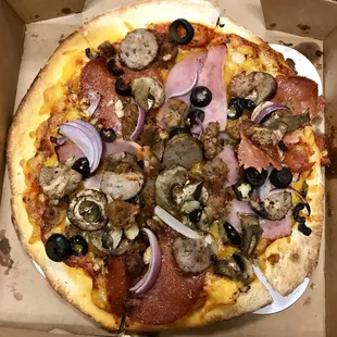 Monster Meat Pizza