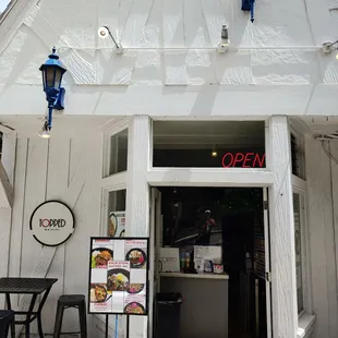 Front of the restaurant