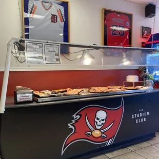 Pizza  bar - quite the choices!