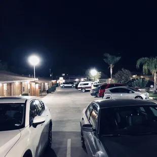 View of the  parking.