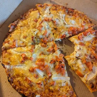 A really shitty pizza.